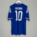 Shop 2013/14 CHELSEA HAZARD #10 HOME SHIRT (XL) ADIDAS, classic football shirts, vintage football shirts & retro soccer jerseys at Cult Kits