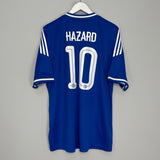 Shop 2013/14 CHELSEA HAZARD #10 HOME SHIRT (XL) ADIDAS, classic football shirts, vintage football shirts & retro soccer jerseys at Cult Kits