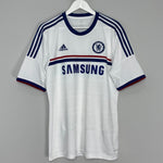 Shop 2013/14 CHELSEA HAZARD #17 AWAY SHIRT (L) ADIDAS, classic football shirts, vintage football shirts & retro soccer jerseys at Cult Kits