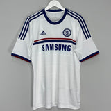 Shop 2013/14 CHELSEA HAZARD #17 AWAY SHIRT (L) ADIDAS, classic football shirts, vintage football shirts & retro soccer jerseys at Cult Kits