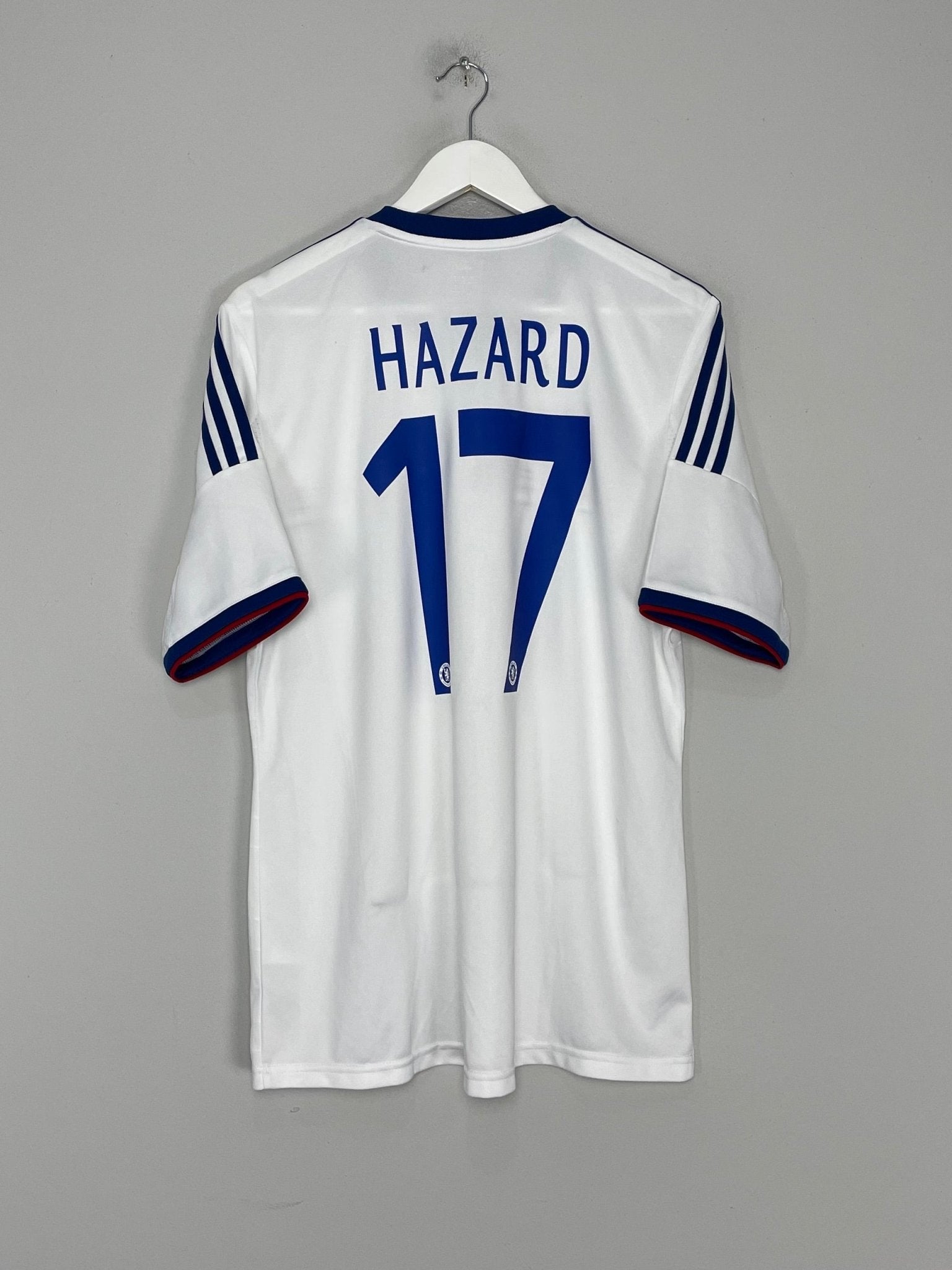 2013/14 CHELSEA HAZARD #17 AWAY SHIRT (L) ADIDAS – Cult Kits