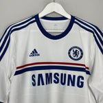 Shop 2013/14 CHELSEA HAZARD #17 AWAY SHIRT (L) ADIDAS, classic football shirts, vintage football shirts & retro soccer jerseys at Cult Kits