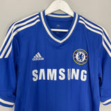 Shop 2013/14 CHELSEA HAZARD #17 HOME SHIRT (L) ADIDAS, classic football shirts, vintage football shirts & retro soccer jerseys at Cult Kits