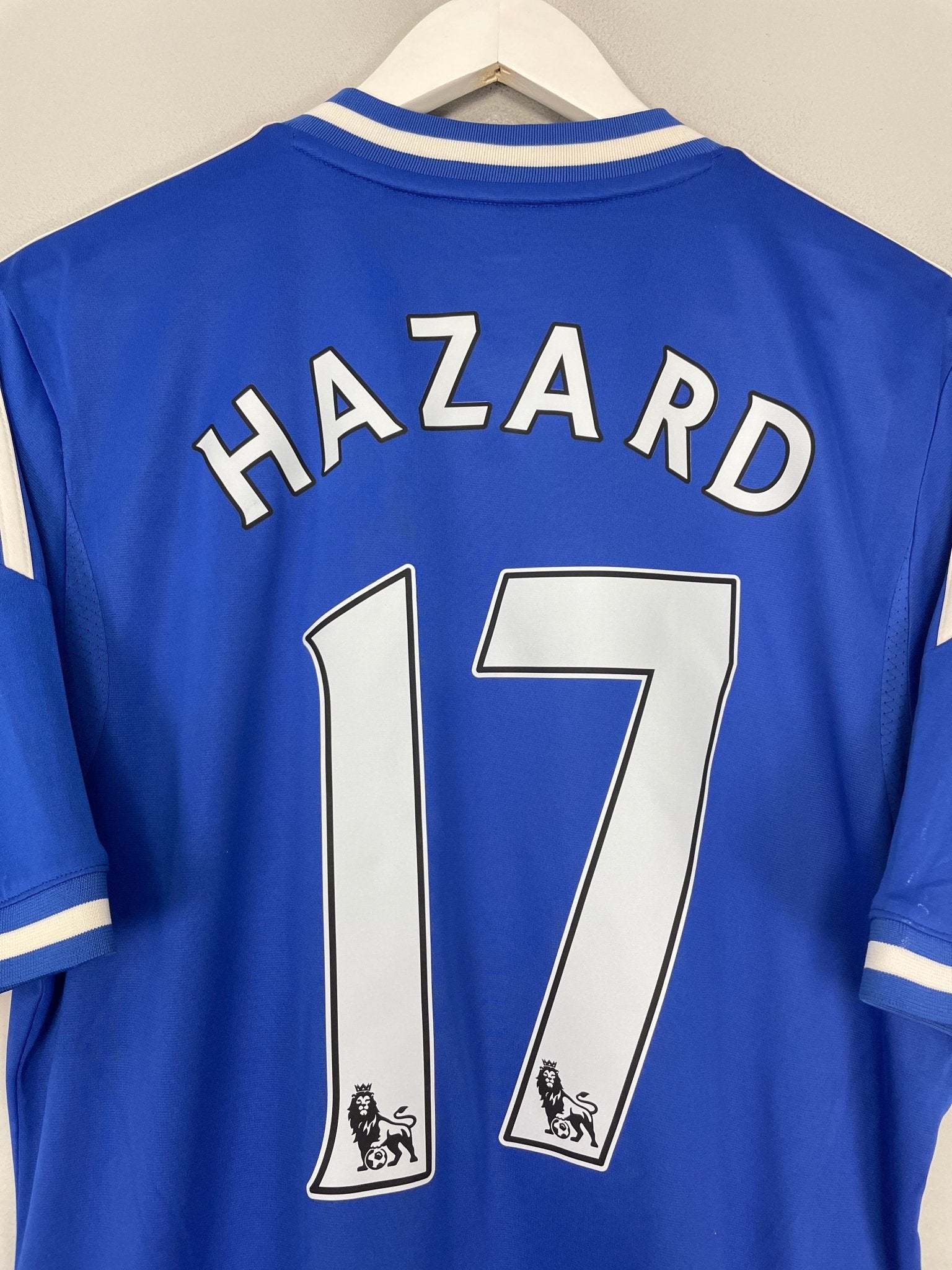 2013/14 CHELSEA HAZARD #17 HOME SHIRT (L) ADIDAS – Cult Kits