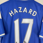 Shop 2013/14 CHELSEA HAZARD #17 HOME SHIRT (L) ADIDAS, classic football shirts, vintage football shirts & retro soccer jerseys at Cult Kits