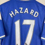 Shop 2013/14 CHELSEA HAZARD #17 HOME SHIRT (L) ADIDAS, classic football shirts, vintage football shirts & retro soccer jerseys at Cult Kits
