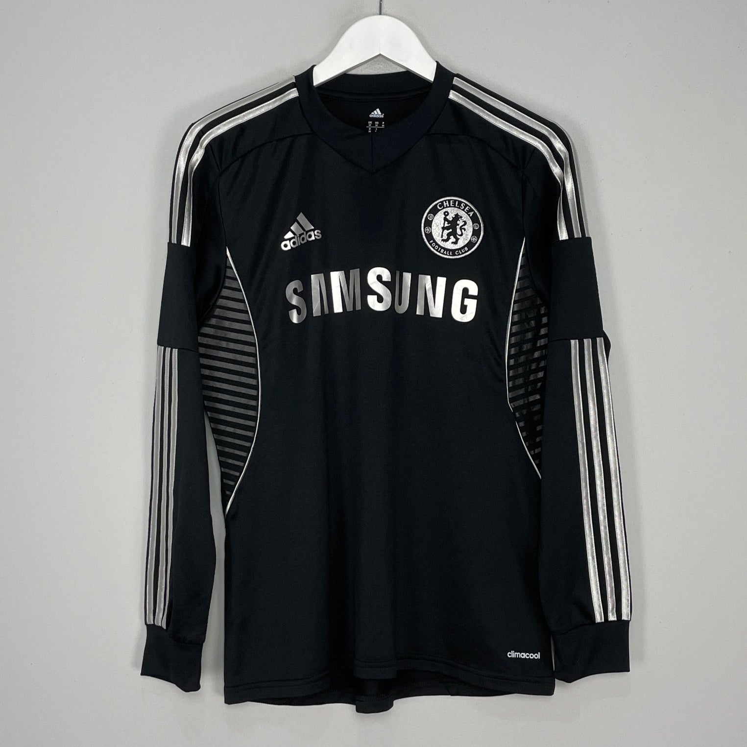Shop 2013/14 CHELSEA L/S THIRD SHIRT (M) ADIDAS, classic football shirts, vintage football shirts & retro soccer jerseys at Cult Kits