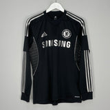 Shop 2013/14 CHELSEA L/S THIRD SHIRT (M) ADIDAS, classic football shirts, vintage football shirts & retro soccer jerseys at Cult Kits
