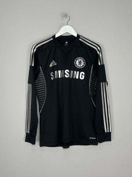 アディダス 10s CHELSEA game shirt M third kit 201314-chelsea-ls-third-shirt-