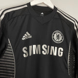 Shop 2013/14 CHELSEA L/S THIRD SHIRT (M) ADIDAS, classic football shirts, vintage football shirts & retro soccer jerseys at Cult Kits