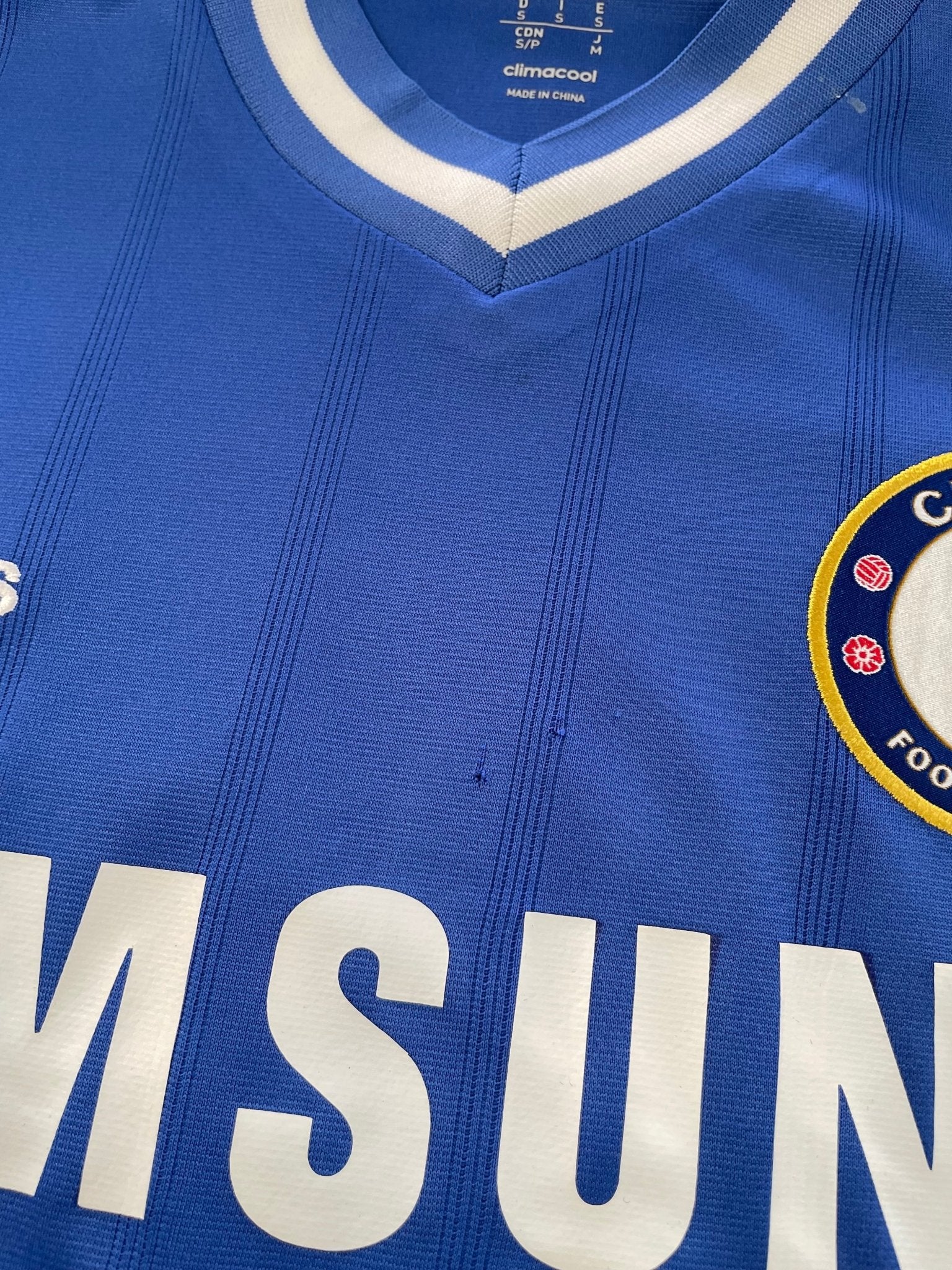 Buy 2013/14 Chelsea Torres 9 Home Shirt (S) Adidas ~ Free worldwide shipping ~ Authentic Vintage Football Shirts from Cult Kits