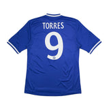 Buy 2013/14 Chelsea Torres 9 Home Shirt (S) Adidas ~ Free worldwide shipping ~ Authentic Vintage Football Shirts from Cult Kits