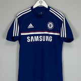 Shop 2013/14 CHELSEA TRAINING SHIRT (M) ADIDAS, classic football shirts, vintage football shirts & retro soccer jerseys at Cult Kits