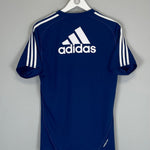 Shop 2013/14 CHELSEA TRAINING SHIRT (M) ADIDAS, classic football shirts, vintage football shirts & retro soccer jerseys at Cult Kits