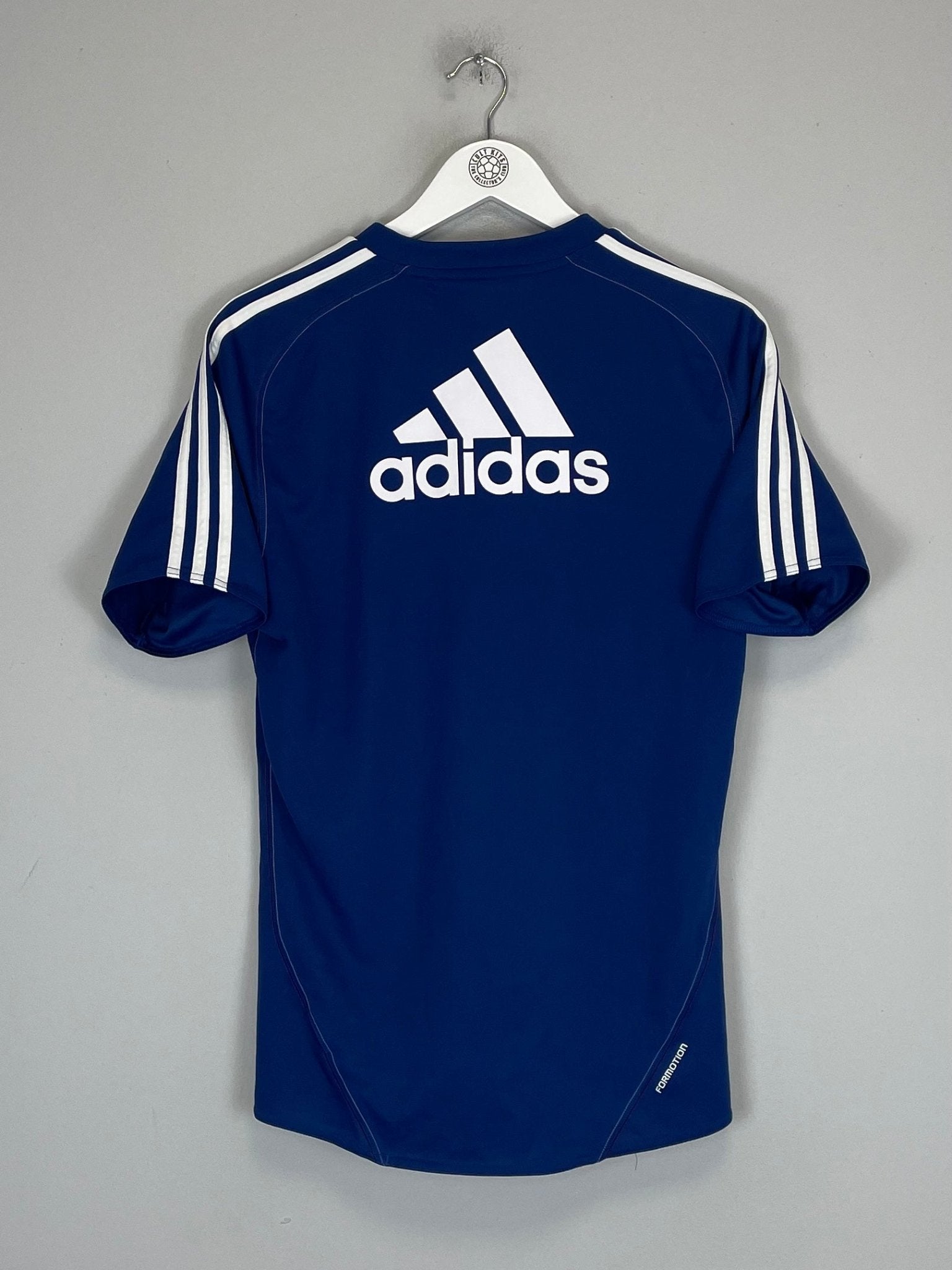 Shop 2013/14 CHELSEA TRAINING SHIRT (M) ADIDAS, classic football shirts, vintage football shirts & retro soccer jerseys at Cult Kits