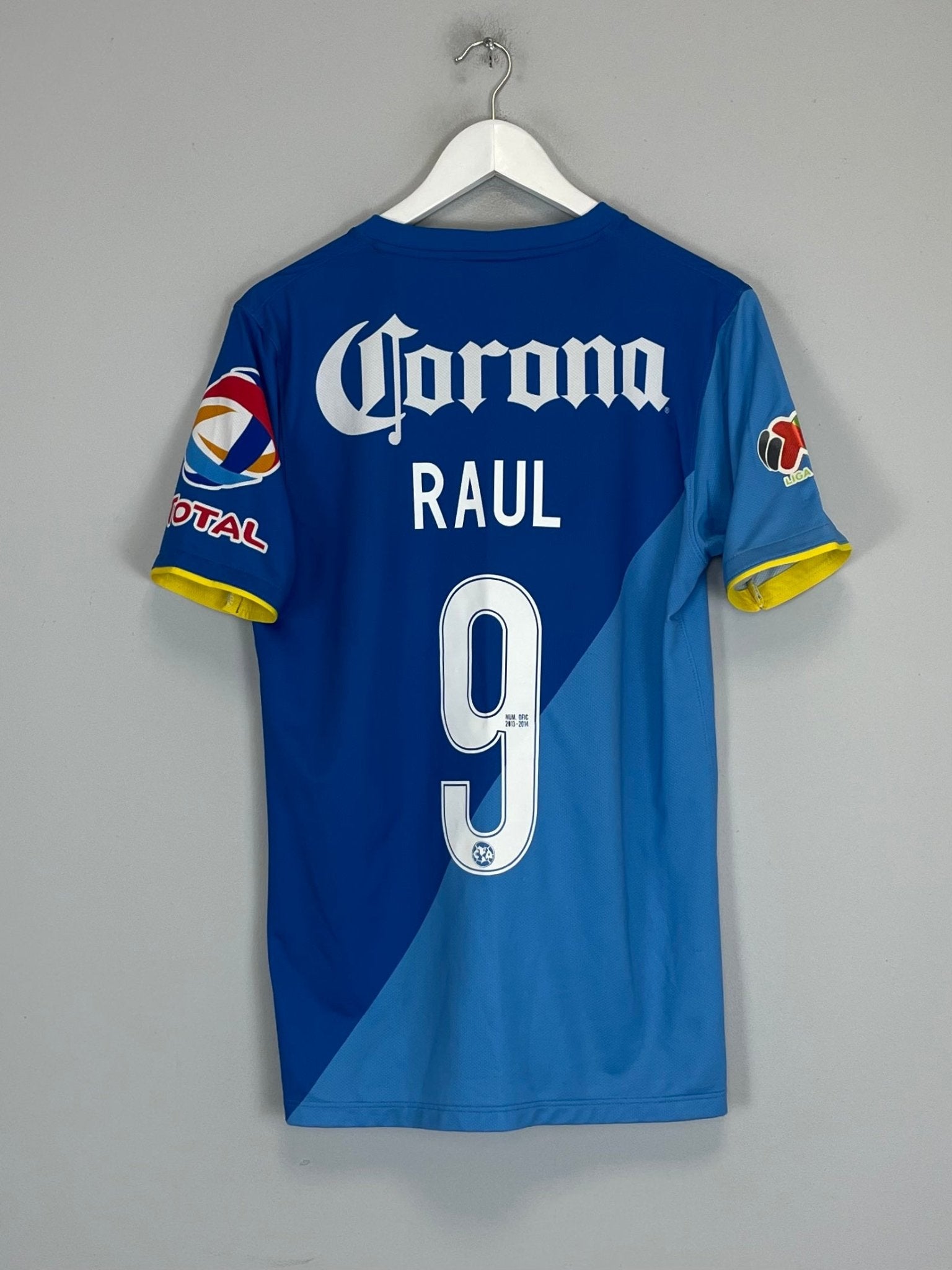 Shop 2013/14 CLUB AMERICA RAUL #9 THIRD SHIRT (S) NIKE, classic football shirts, vintage football shirts & retro soccer jerseys at Cult Kits