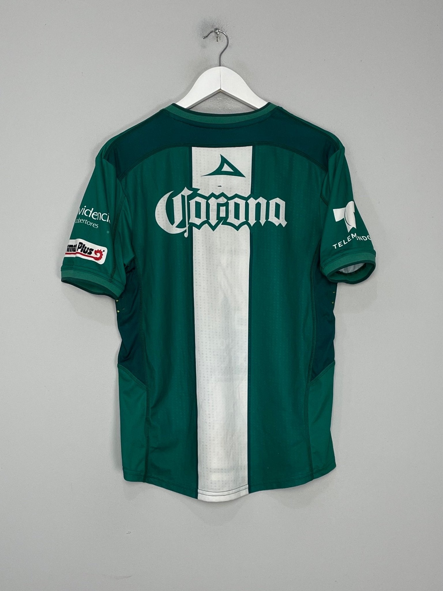 Shop 2013/14 CLUB LEON HOME SHIRT (M) PIRMA, classic football shirts, vintage football shirts & retro soccer jerseys at Cult Kits