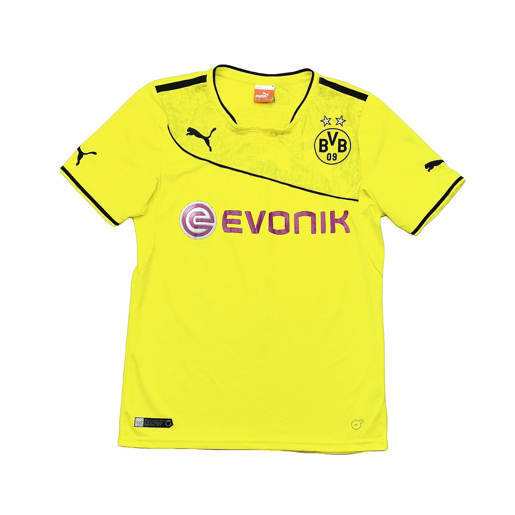 Buy 2013/14 Dortmund Home Shirt (S) Puma ~ Free worldwide shipping ~ Authentic Vintage Football Shirts from Cult Kits