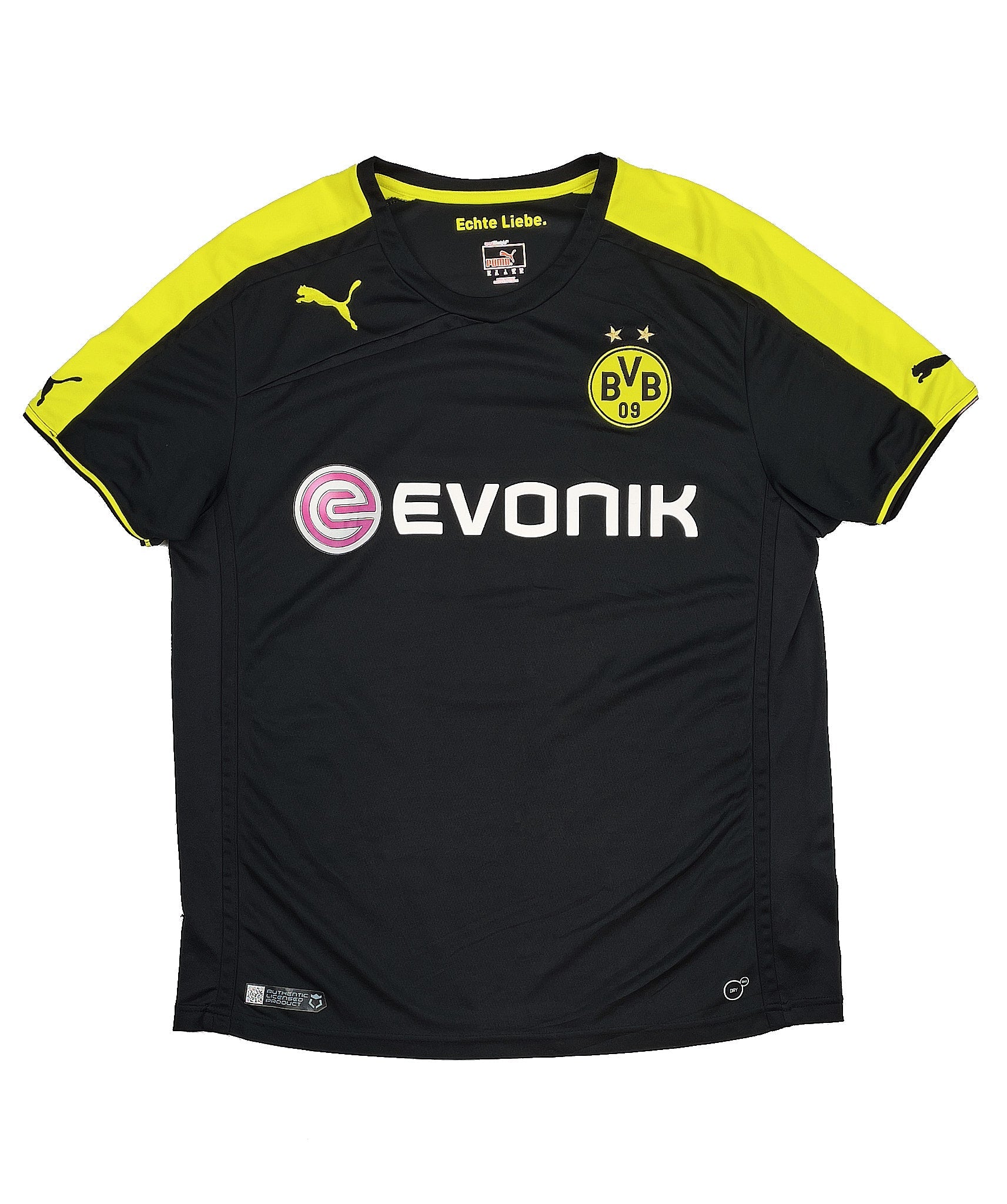Buy 2013/14 DORTMUND LEWANDOWSKI 9 AWAY SHIRT (XL) PUMA ~ Free worldwide shipping available ~ Authentic Vintage Football Shirts from Cult Kits