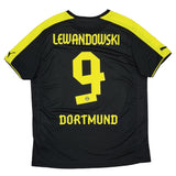 Buy 2013/14 DORTMUND LEWANDOWSKI 9 AWAY SHIRT (XL) PUMA ~ Free worldwide shipping available ~ Authentic Vintage Football Shirts from Cult Kits