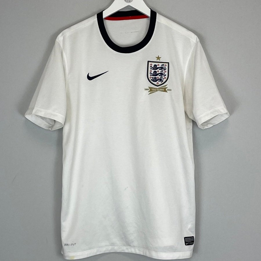 2013/14 ENGLAND *150 YEARS* HOME SHIRT (L) NIKE - Cult Kits - Large - Buy Vintage Football Shirts, Authentic Retro Football Shirts For Sale, Classic Football Shirts & Soccer Jersey