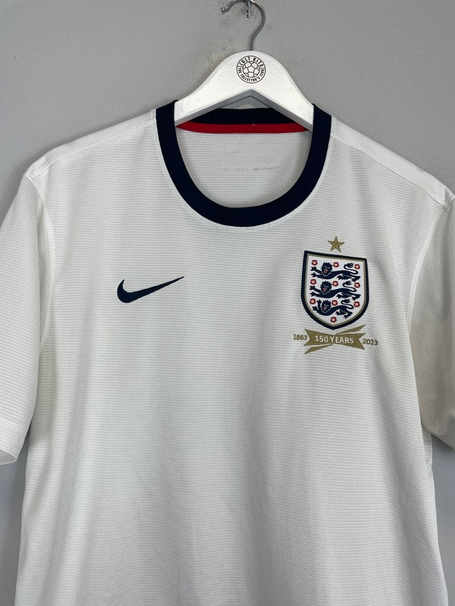 2013/14 ENGLAND *150 YEARS* HOME SHIRT (L) NIKE - Cult Kits - Large - Buy Vintage Football Shirts, Authentic Retro Football Shirts For Sale, Classic Football Shirts & Soccer Jersey