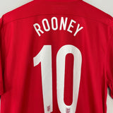 Shop 2013/14 ENGLAND ROONEY #10 *150 YEAR* AWAY SHIRT (XL) NIKE, classic football shirts, vintage football shirts & retro soccer jerseys at Cult Kits