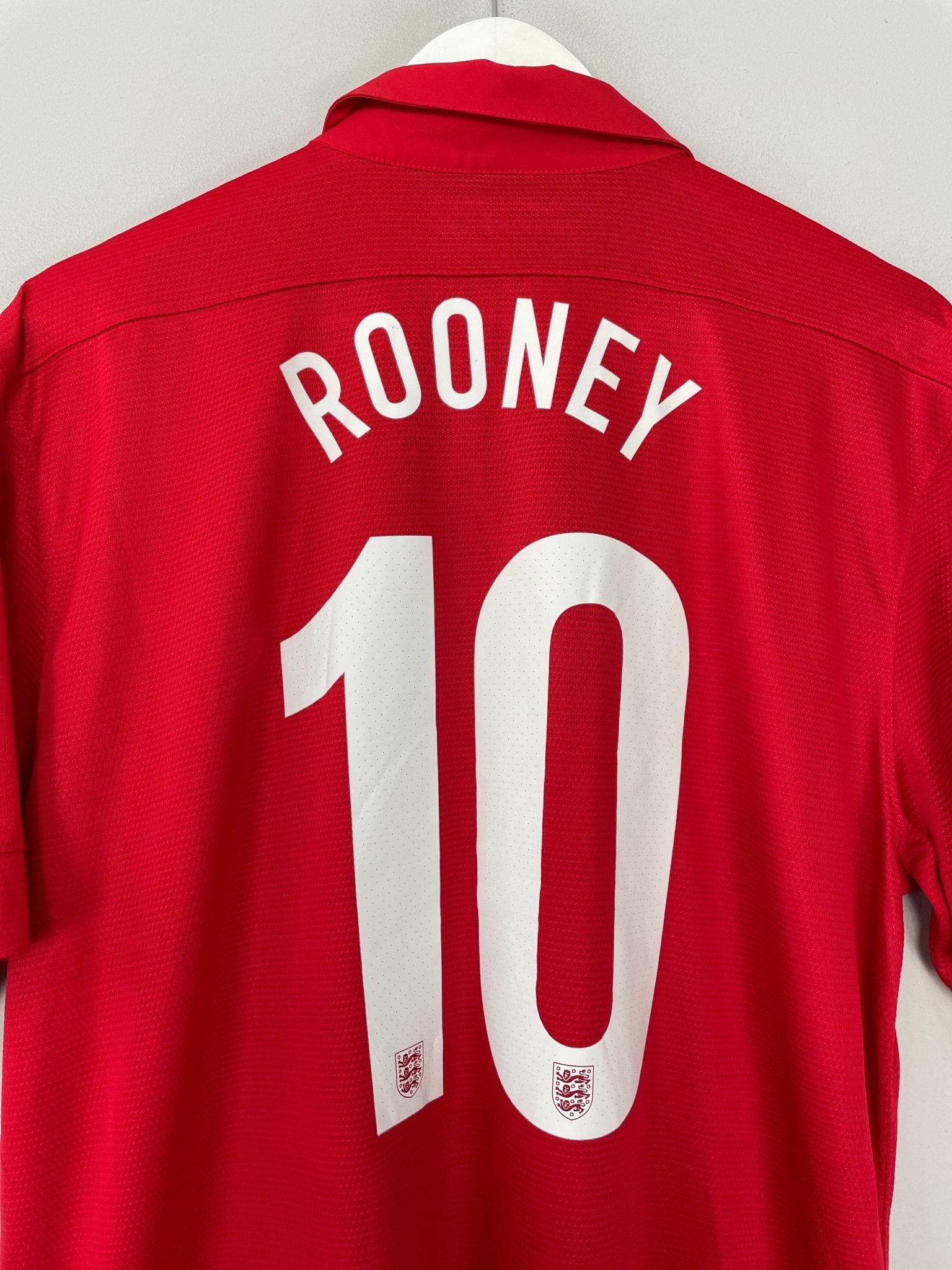 Shop 2013/14 ENGLAND ROONEY #10 *150 YEAR* AWAY SHIRT (XL) NIKE, classic football shirts, vintage football shirts & retro soccer jerseys at Cult Kits