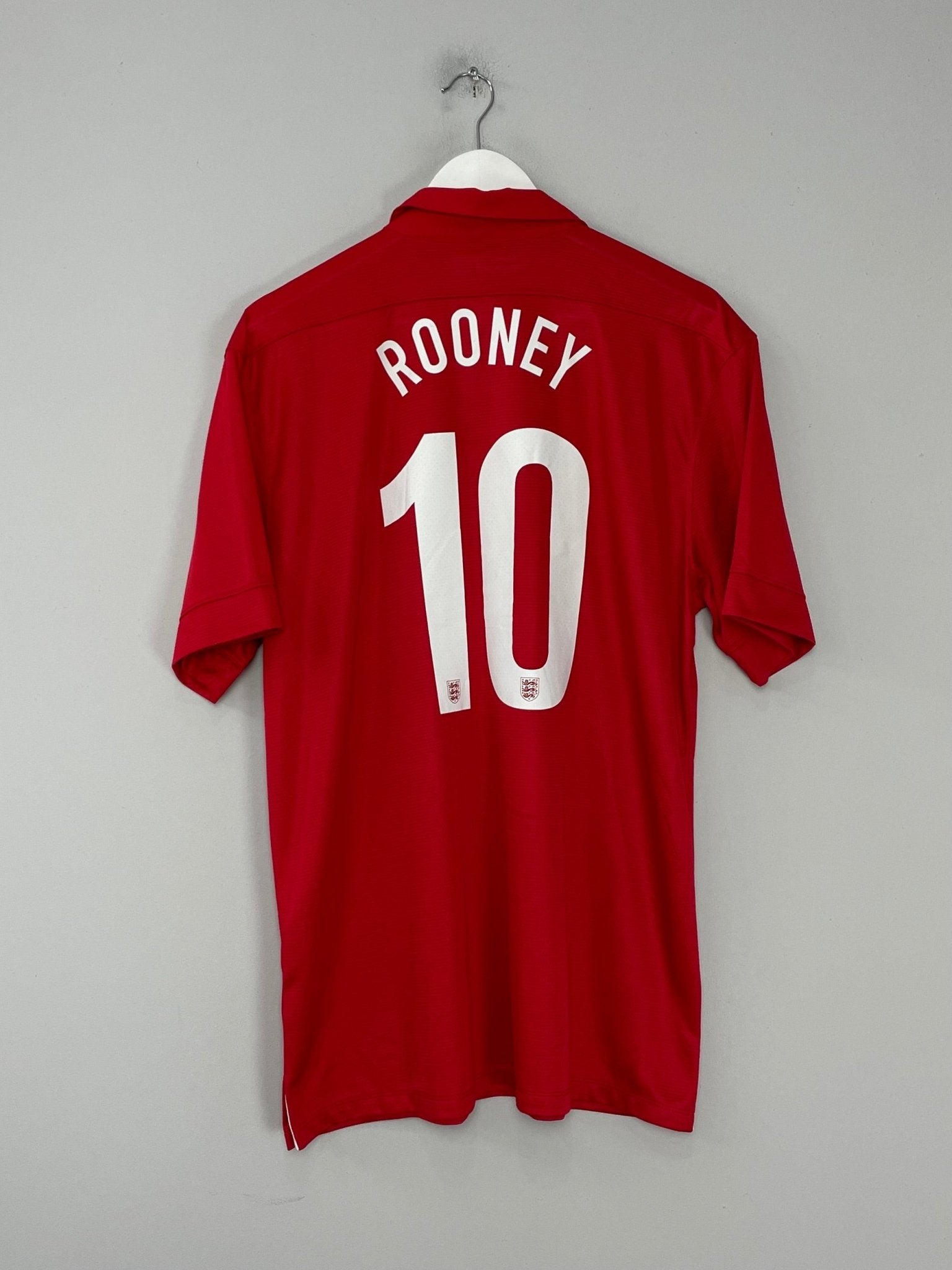 Shop 2013/14 ENGLAND ROONEY #10 *150 YEAR* AWAY SHIRT (XL) NIKE, classic football shirts, vintage football shirts & retro soccer jerseys at Cult Kits