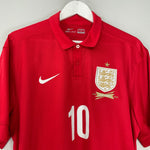 Shop 2013/14 ENGLAND ROONEY #10 *150 YEAR* AWAY SHIRT (XL) NIKE, classic football shirts, vintage football shirts & retro soccer jerseys at Cult Kits