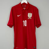 Shop 2013/14 ENGLAND ROONEY #10 *150 YEAR* AWAY SHIRT (XL) NIKE, classic football shirts, vintage football shirts & retro soccer jerseys at Cult Kits