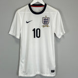 Shop 2013/14 ENGLAND ROONEY #10 *150 YEAR* HOME SHIRT (S) NIKE, classic football shirts, vintage football shirts & retro soccer jerseys at Cult Kits