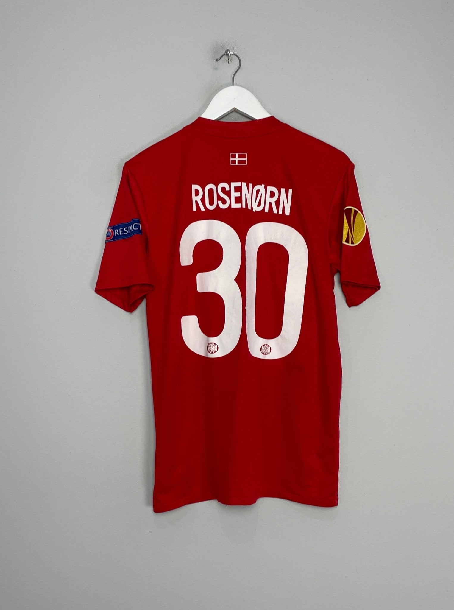 Shop 2013/14 ESBJERG FC ROSENORN #30 E/L AWAY SHIRT (M) NIKE, classic football shirts, vintage football shirts & retro soccer jerseys at Cult Kits