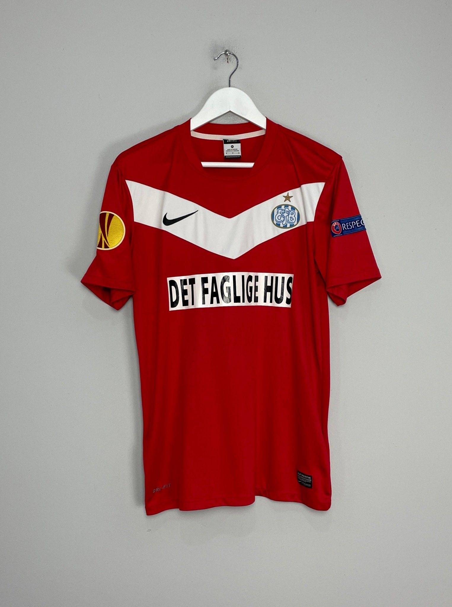 Shop 2013/14 ESBJERG FC ROSENORN #30 E/L AWAY SHIRT (M) NIKE, classic football shirts, vintage football shirts & retro soccer jerseys at Cult Kits