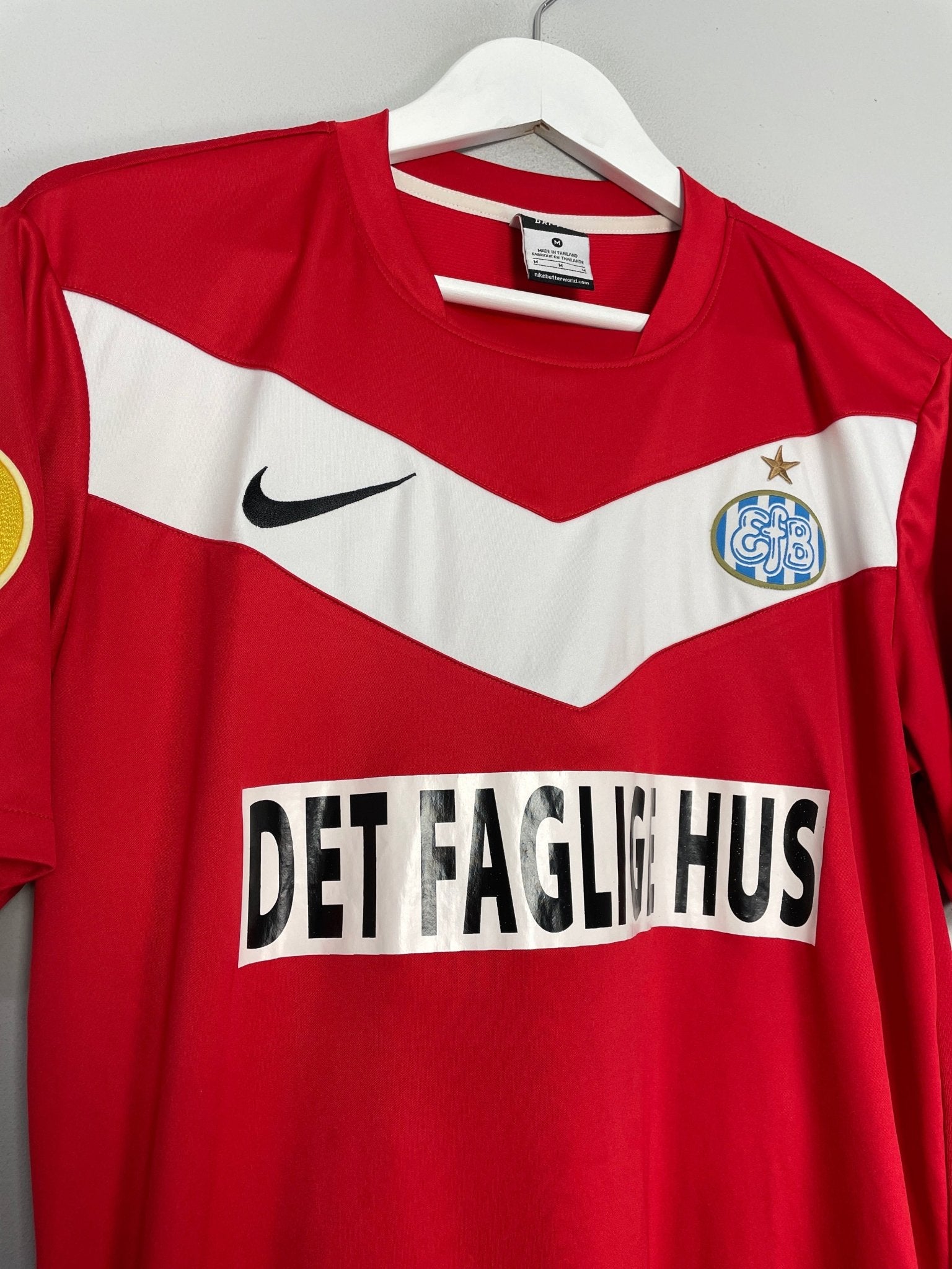 Shop 2013/14 ESBJERG FC ROSENORN #30 E/L AWAY SHIRT (M) NIKE, classic football shirts, vintage football shirts & retro soccer jerseys at Cult Kits