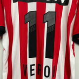Shop 2013/14 ESTUDIANTES VERON #11 HOME SHIRT (XL) ADIDAS, classic football shirts, vintage football shirts & retro soccer jerseys at Cult Kits
