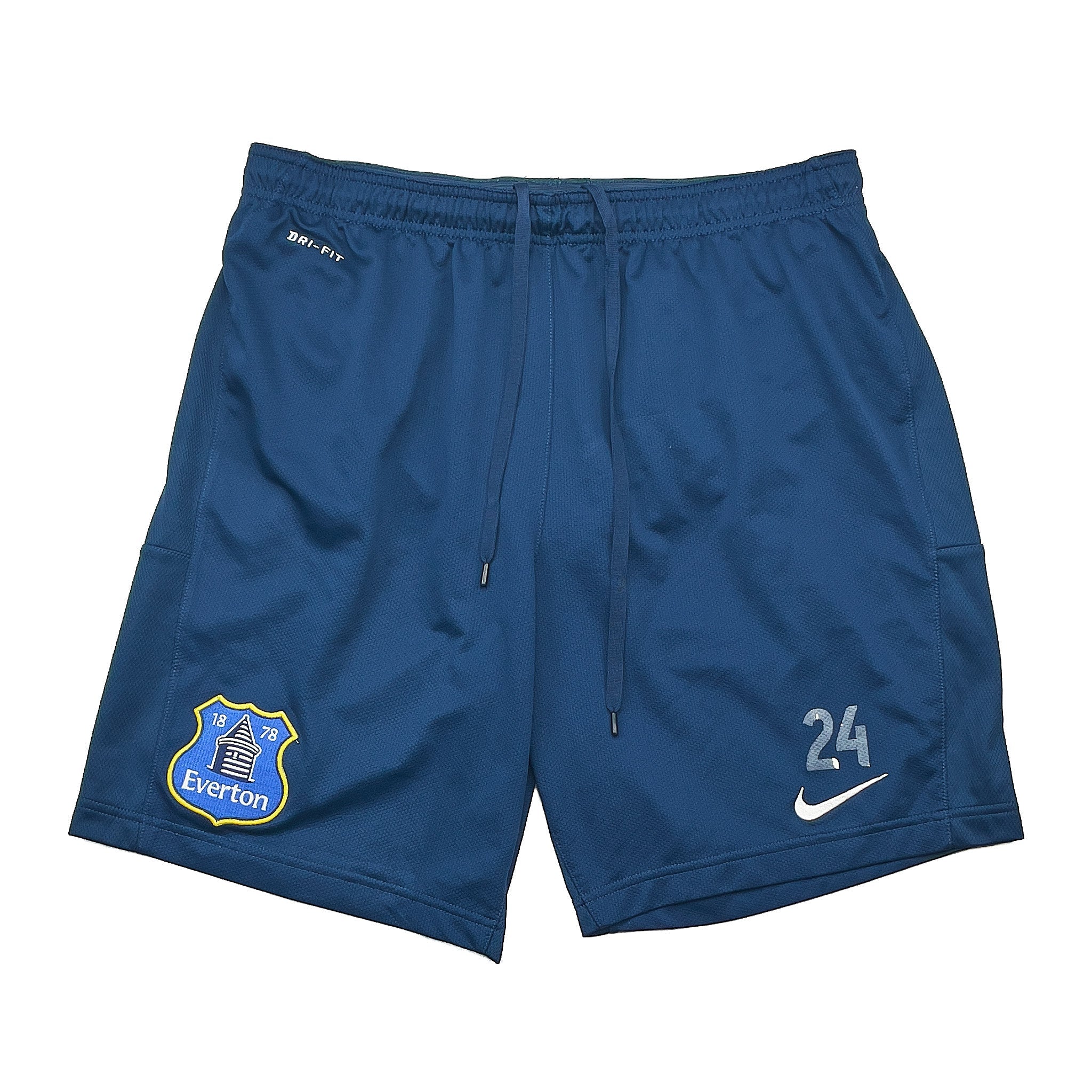 Buy 2013/14 Everton 24 Training Shorts (XL) Nike ~ Free worldwide shipping available ~ Authentic Vintage Football Shirts from Cult Kits