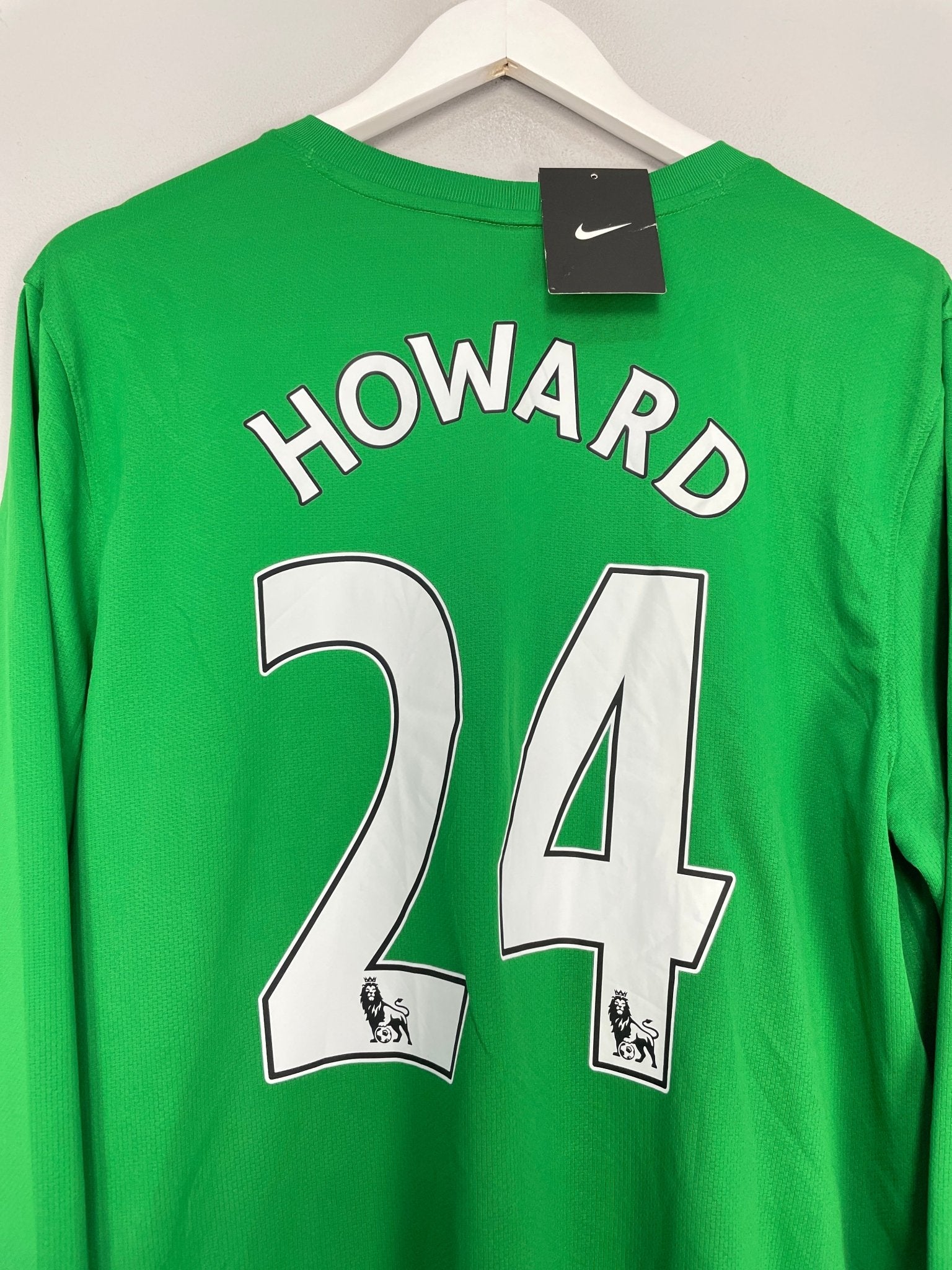 Shop 2013/14 EVERTON HOWARD #24 *BNWT* GK SHIRT (L) NIKE, classic football shirts, vintage football shirts & retro soccer jerseys at Cult Kits