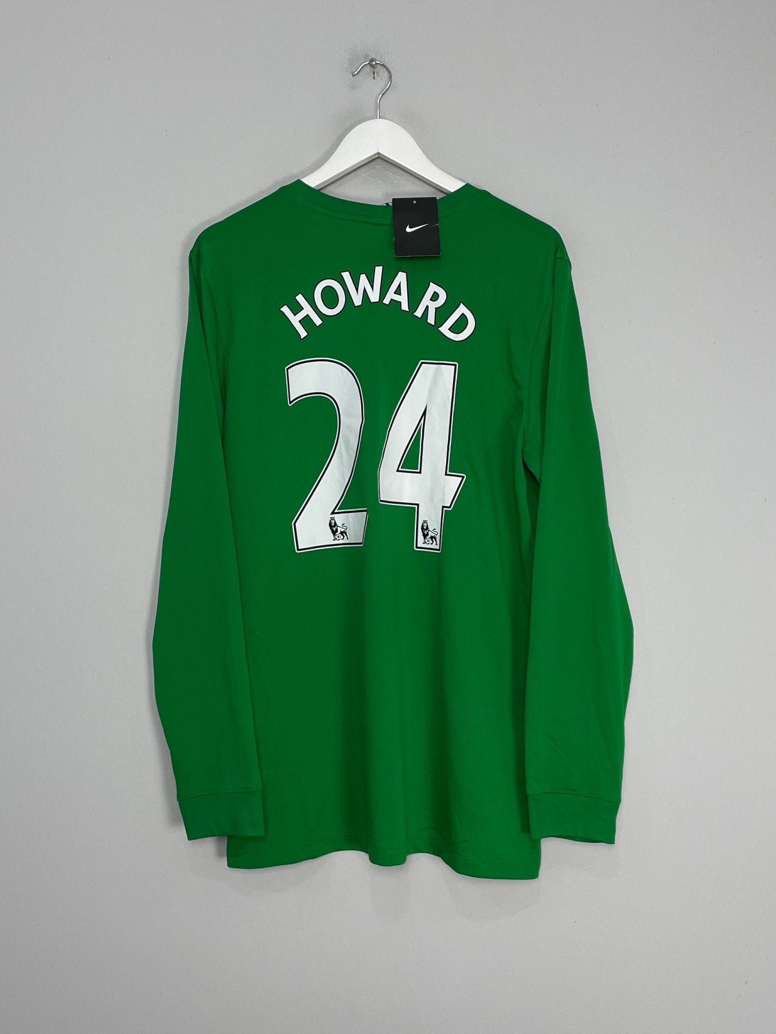 Shop 2013/14 EVERTON HOWARD #24 *BNWT* GK SHIRT (L) NIKE, classic football shirts, vintage football shirts & retro soccer jerseys at Cult Kits