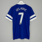 Shop 2013/14 EVERTON JELAVIC #7 HOME SHIRT (M) NIKE, classic football shirts, vintage football shirts & retro soccer jerseys at Cult Kits