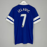 Shop 2013/14 EVERTON JELAVIC #7 HOME SHIRT (M) NIKE, classic football shirts, vintage football shirts & retro soccer jerseys at Cult Kits