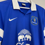 Shop 2013/14 EVERTON JELAVIC #7 HOME SHIRT (M) NIKE, classic football shirts, vintage football shirts & retro soccer jerseys at Cult Kits