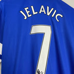 Shop 2013/14 EVERTON JELAVIC #7 HOME SHIRT (M) NIKE, classic football shirts, vintage football shirts & retro soccer jerseys at Cult Kits
