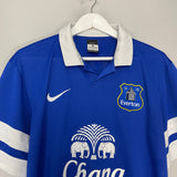 Shop 2013/14 EVERTON LUKAKU #17 HOME SHIRT (L) NIKE, classic football shirts, vintage football shirts & retro soccer jerseys at Cult Kits