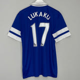 Shop 2013/14 EVERTON LUKAKU #17 HOME SHIRT (L) NIKE, classic football shirts, vintage football shirts & retro soccer jerseys at Cult Kits