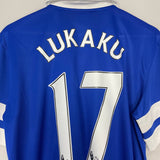 Shop 2013/14 EVERTON LUKAKU #17 HOME SHIRT (L) NIKE, classic football shirts, vintage football shirts & retro soccer jerseys at Cult Kits