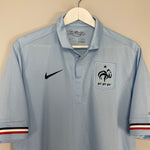 Shop 2013/14 FRANCE AWAY SHIRT (L) NIKE, classic football shirts, vintage football shirts & retro soccer jerseys at Cult Kits