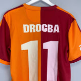 2013/14 GALATASARAY DROGBA 11 HOME SHIRT (M) NIKE - Cult Kits - Medium - Buy Vintage Football Shirts, Authentic Retro Football Shirts For Sale, Classic Football Shirts & Soccer Jersey
