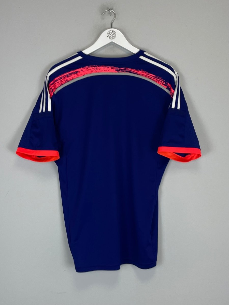 2013/14 JAPAN HOME SHIRT (L) ADIDAS - Cult Kits - Large - Buy Vintage Football Shirts, Authentic Retro Football Shirts For Sale, Classic Football Shirts & Soccer Jersey