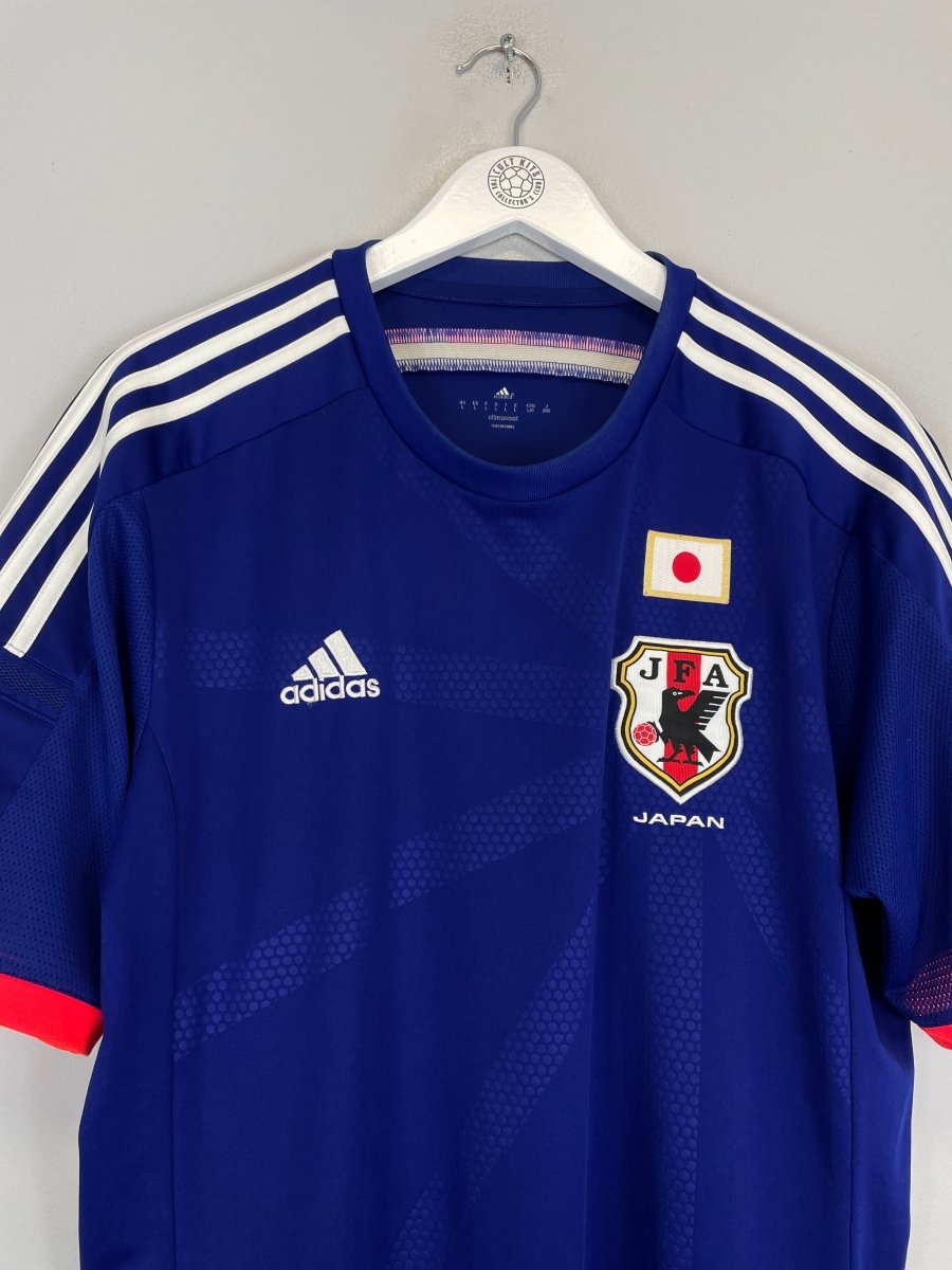 2013/14 JAPAN HOME SHIRT (L) ADIDAS - Cult Kits - Large - Buy Vintage Football Shirts, Authentic Retro Football Shirts For Sale, Classic Football Shirts & Soccer Jersey